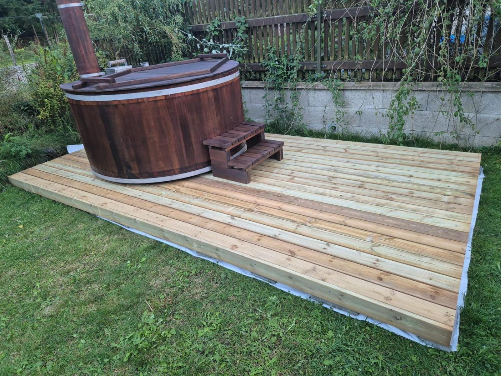 Chataudedka Sk - 4 Person - Bathtub Káposztafalva Kültér fotó